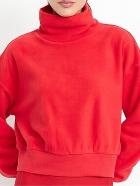 Old Navy Bright Red Turtleneck Sweater